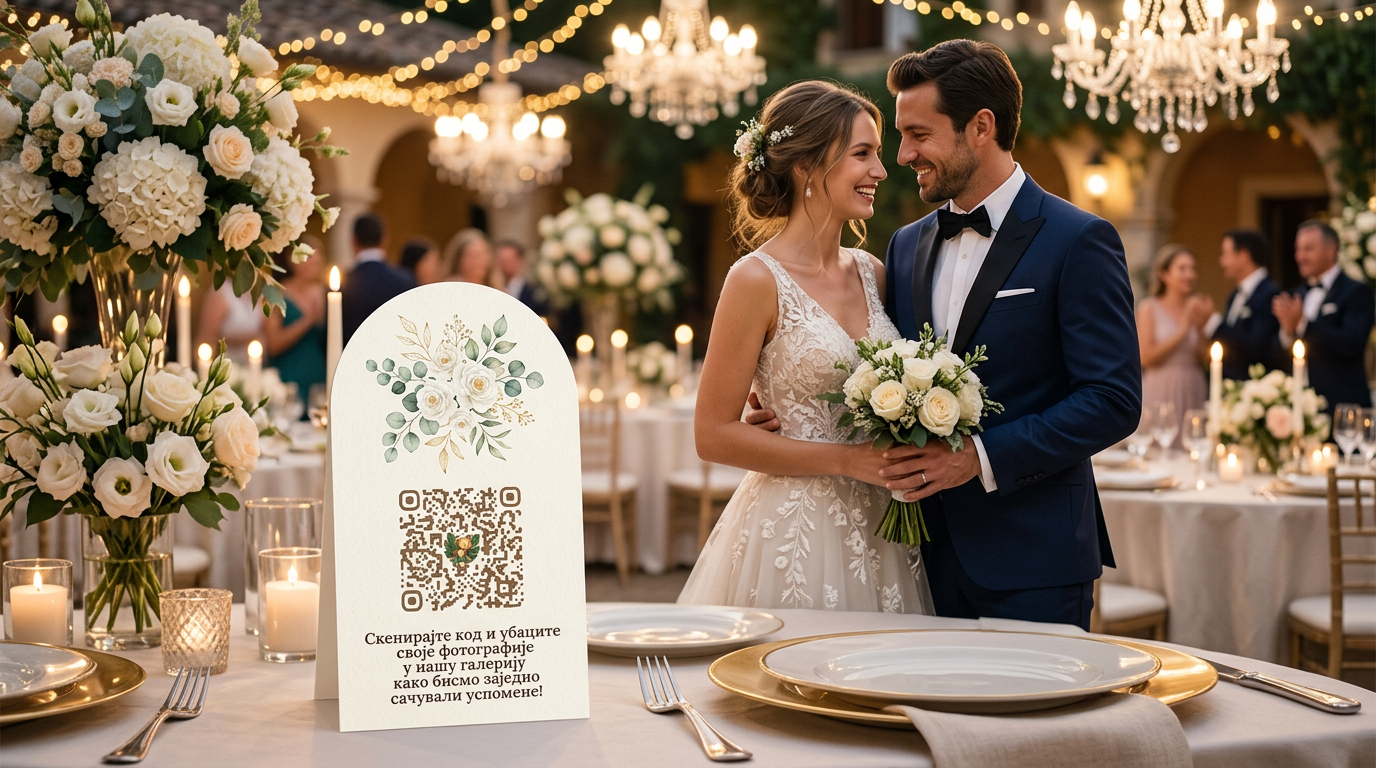 EventQR galerija na telefonu